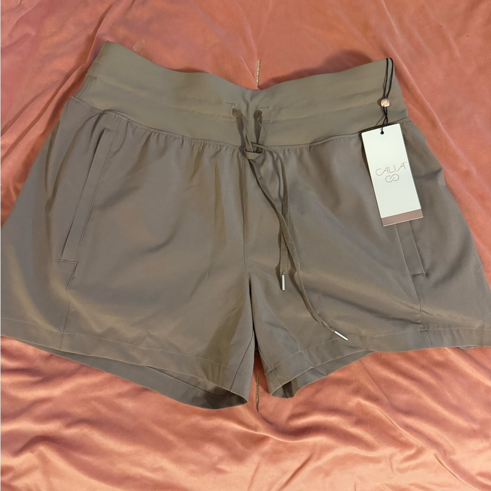 CALIA by Carrie Underwood Women's Gray Athletic Shorts